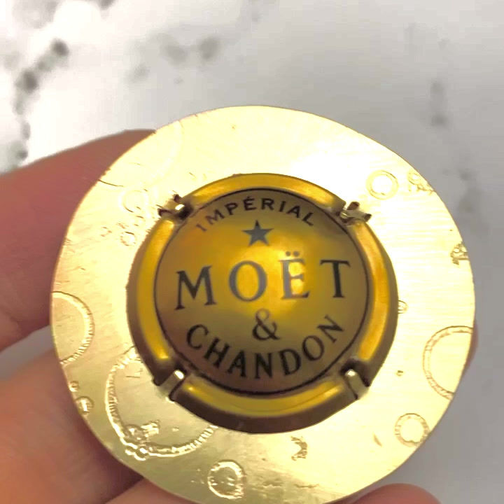 Thumbnail: Champage Bottle Top Pin - Moet