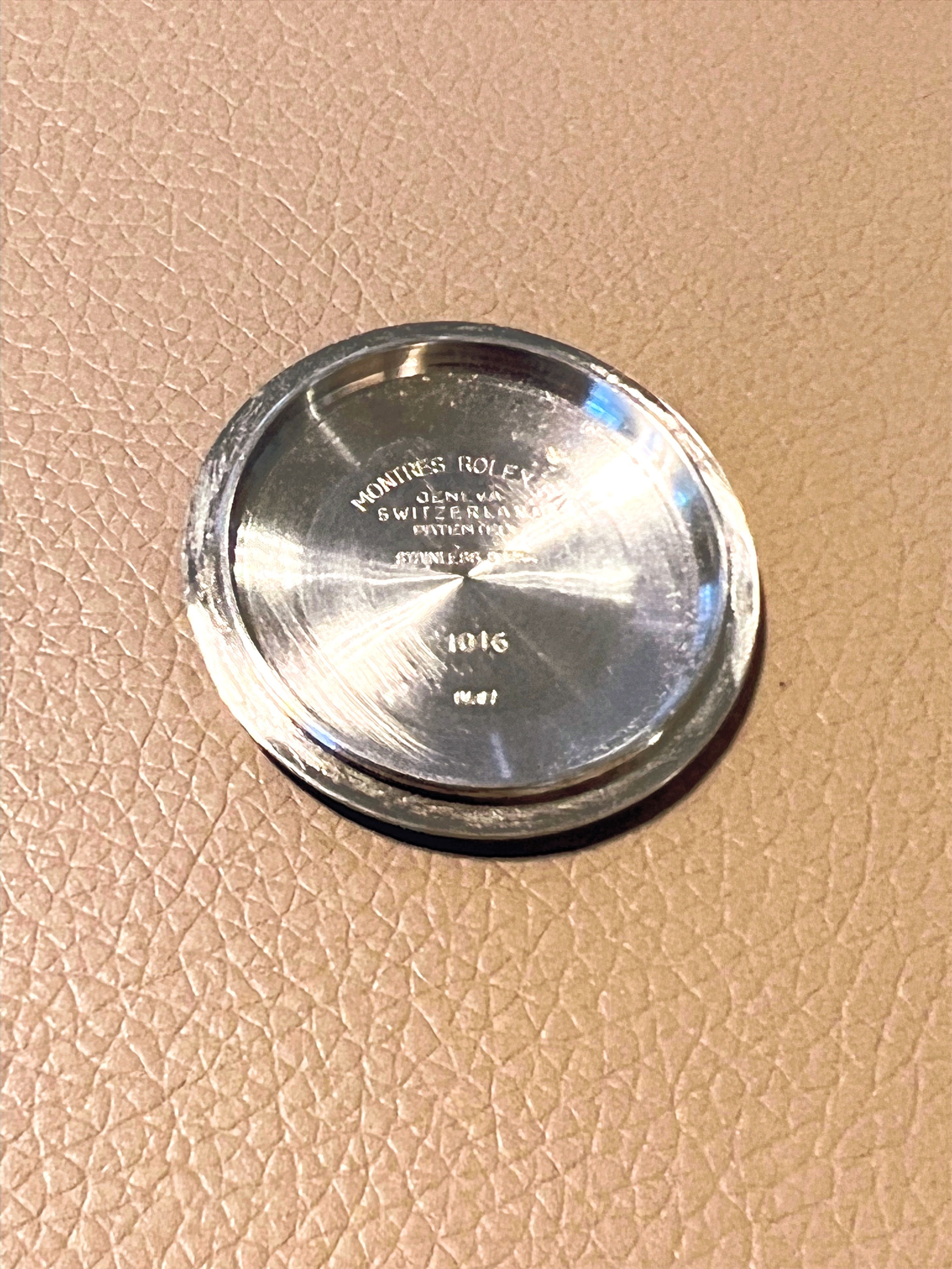 Original Rolex 1016 Caseback