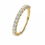 Thumbnail: Half Eternity Diamond Ring 14kt Gold