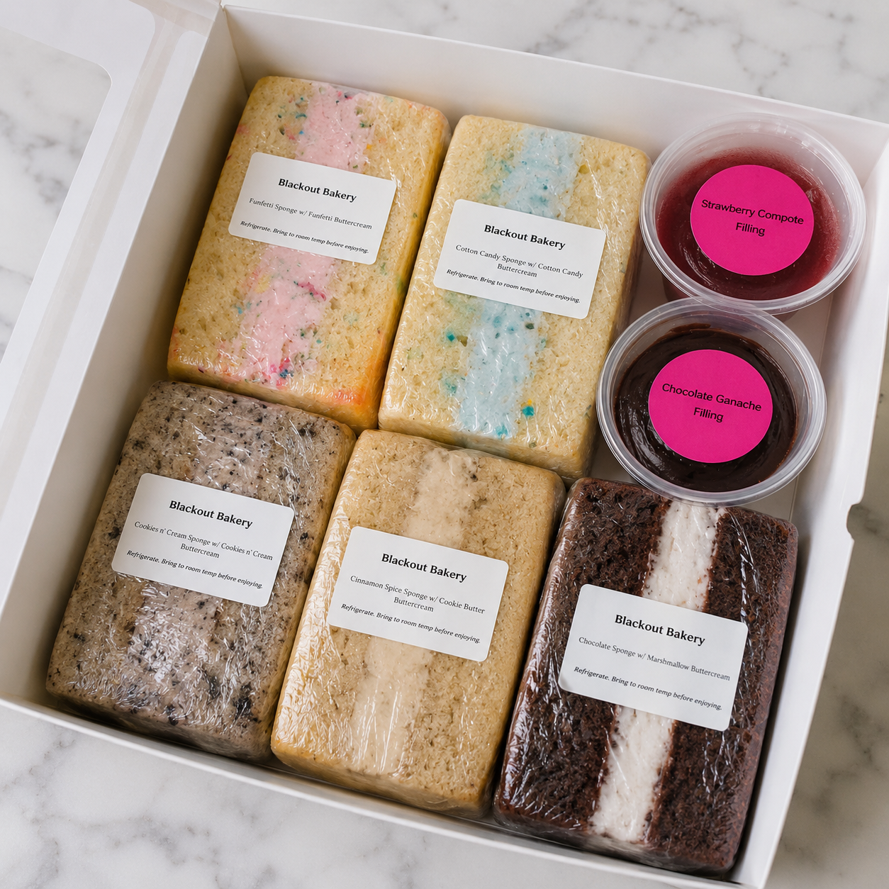 Cake Sample Box