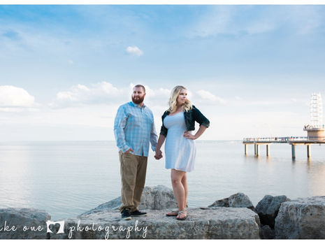 Hailey & James Engagement Shoot at Spencer Smith Park Burlington