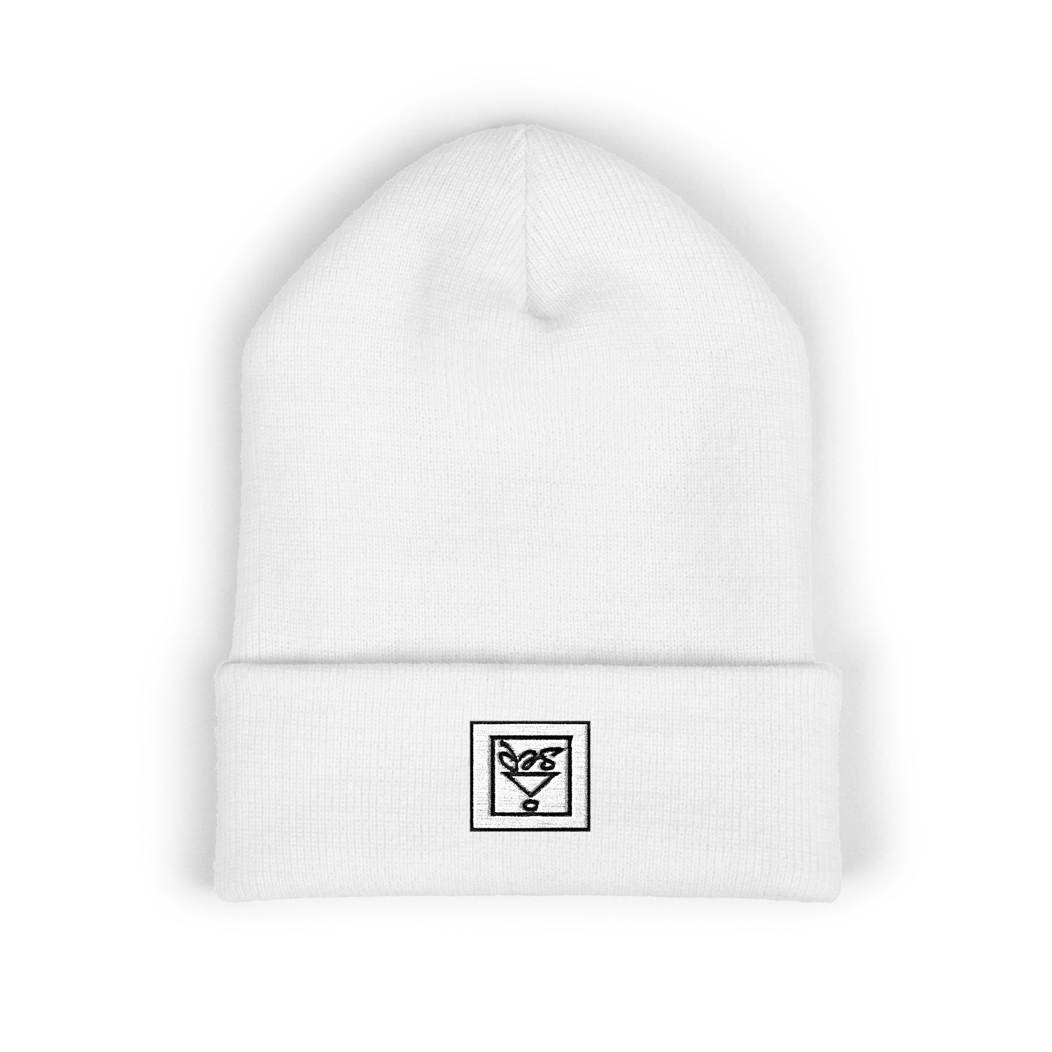 DET2SOCIETY BOX LOGO CUFFED BEANIE