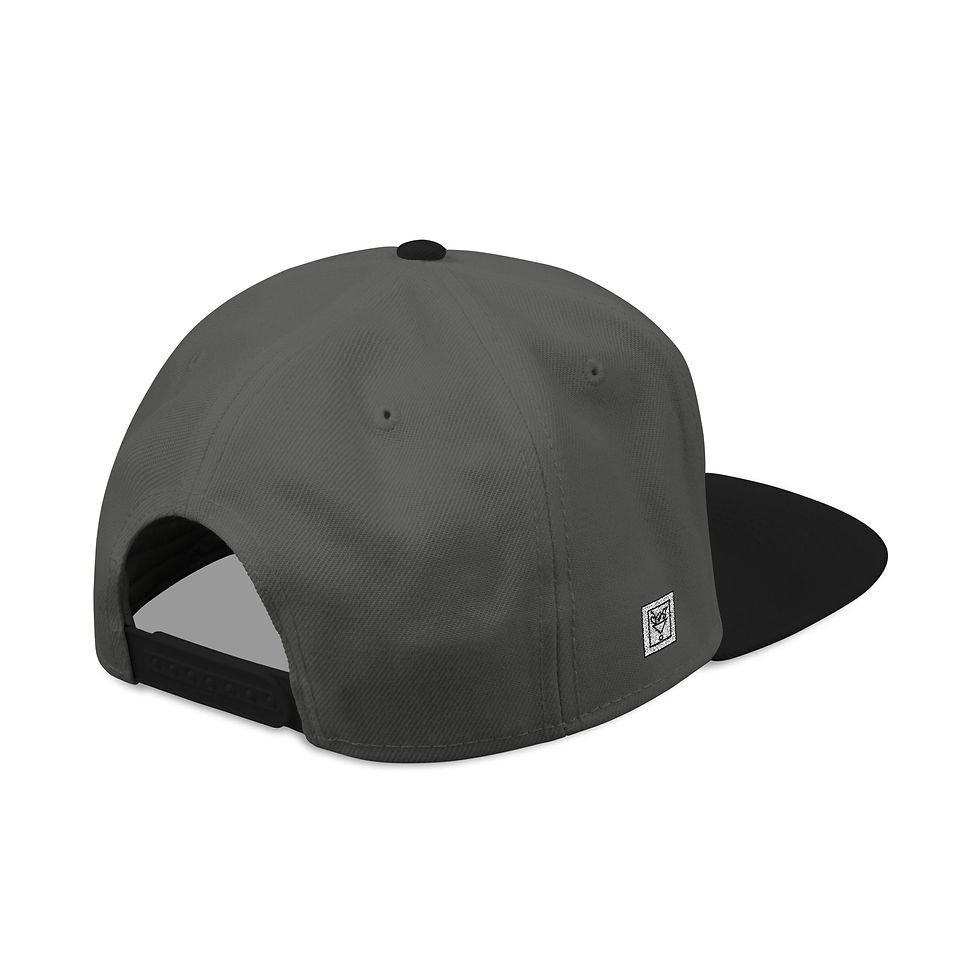 Thumbnail: DET2SOCIETY RED AUTOGRAPH LOGO Snapback Hat — Streetwear Cap