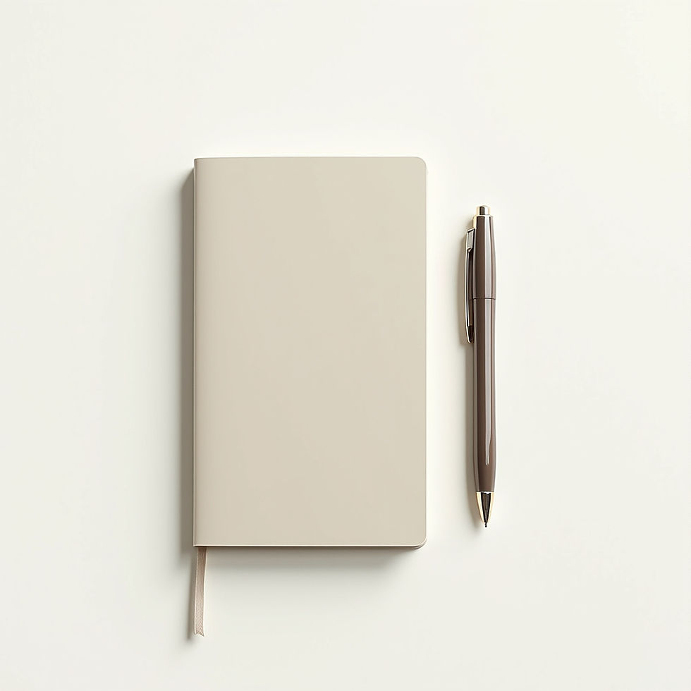 Notebook and Pen