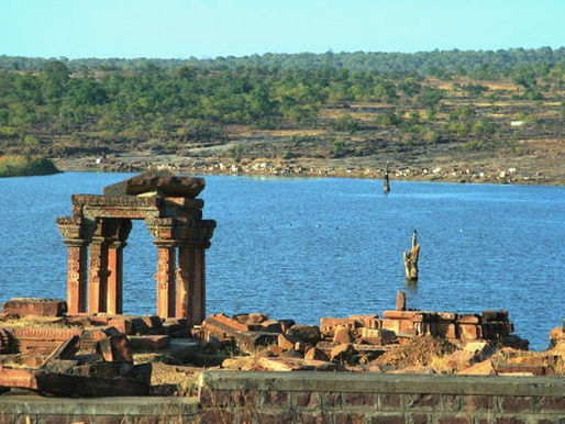 Medieval Temple Site Ruins: Ashapuri