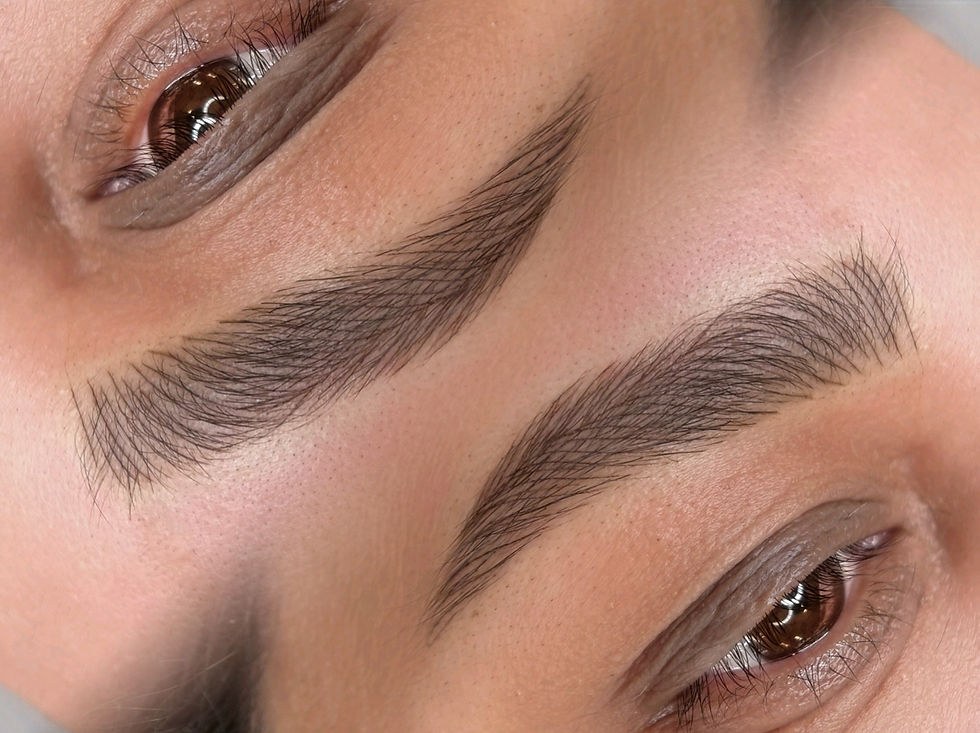 Microblading Hair Strokes by Master Artist Dani