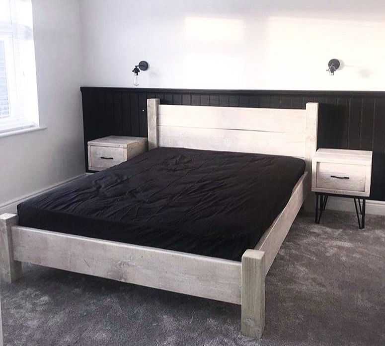Thumbnail: Cubed Bedsides | Hairpin Legs