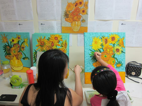 On Vincent Van Gogh's Sunflowers @GRAM'S