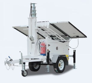 Valiant VTS3P MINI-M Remolque solar 3 paneles de 300w, 4 baterias, mastil 6m.