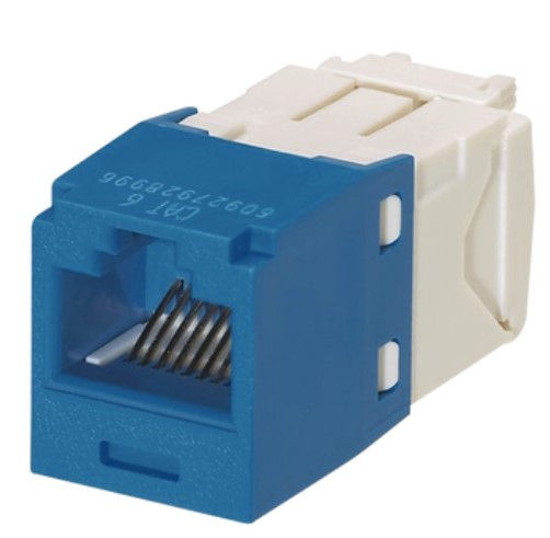 Panduit CJ688TGBU PANDUIT Mini-Com™Conector RJ45, Categoría 6, UTP, Azul