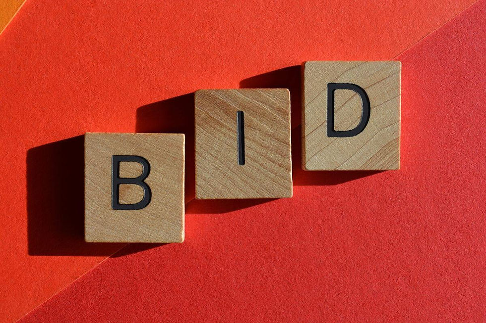 Productivity and Bid Factors