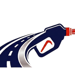 Blue and red fuel nozzle