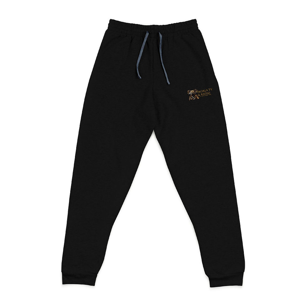 Thumbnail: IKOALA Embroidered Unisex Joggers - Stylish Comfort for Everyday Wear