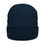 Thumbnail: IKOALA Embroidered Ribbed Knit Beanie - Stylish Winter Hat for Cozy Warmth