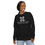 Thumbnail: Resist The Darkness Unisex Organic Fleece Lined Raglan Sweatshirt