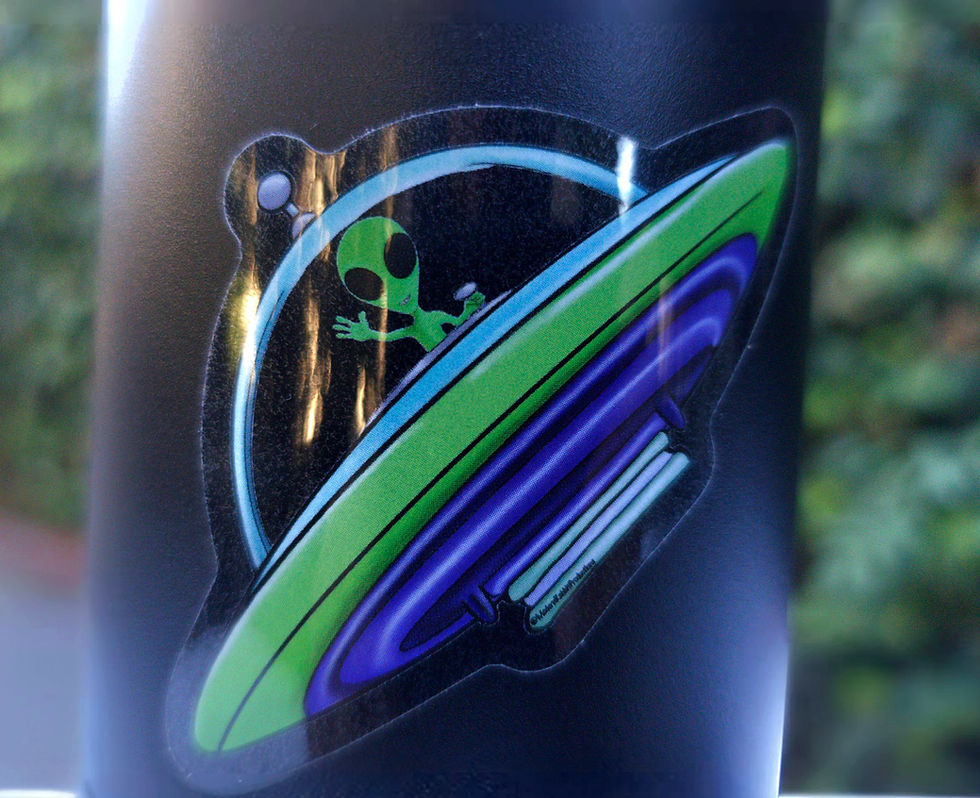 Thumbnail: Ovni UFO 3"Clear Sticker
