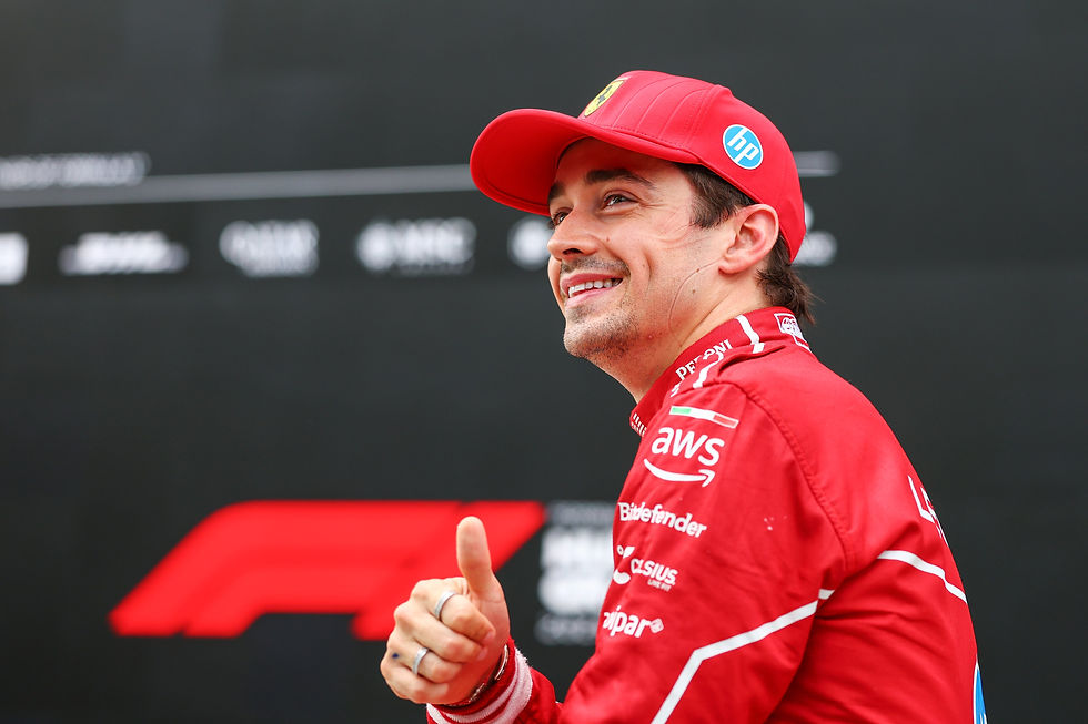 Charles Leclerc é o pole postion no GP da Hungria. Foto: F1 via X