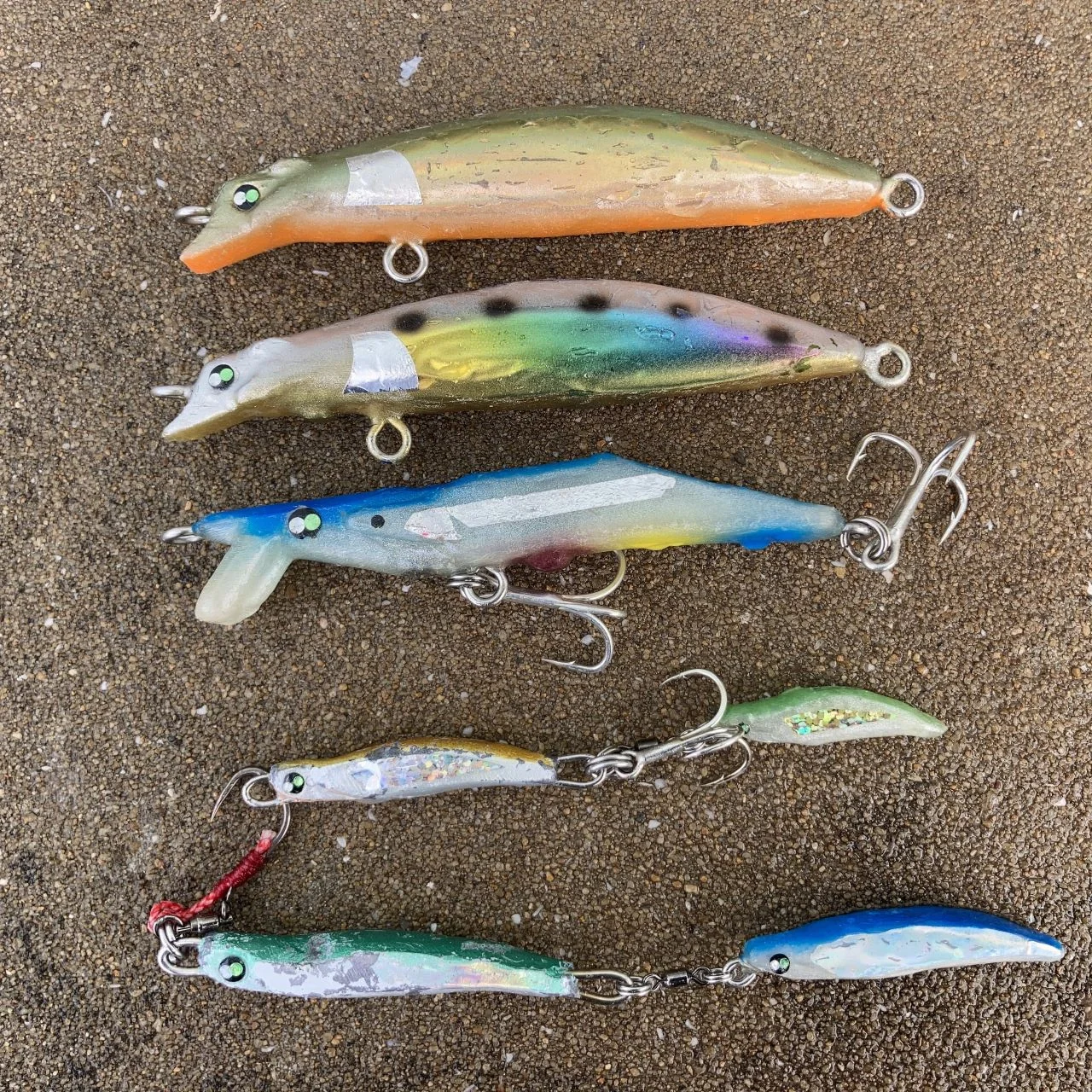 磯ヒラスズキで使用したルアー