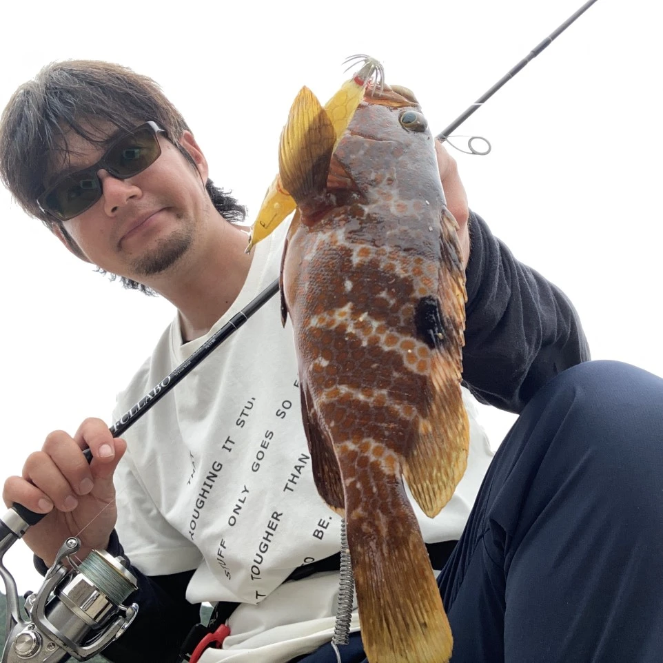 BUREIDROLL90でロックフィッシュ