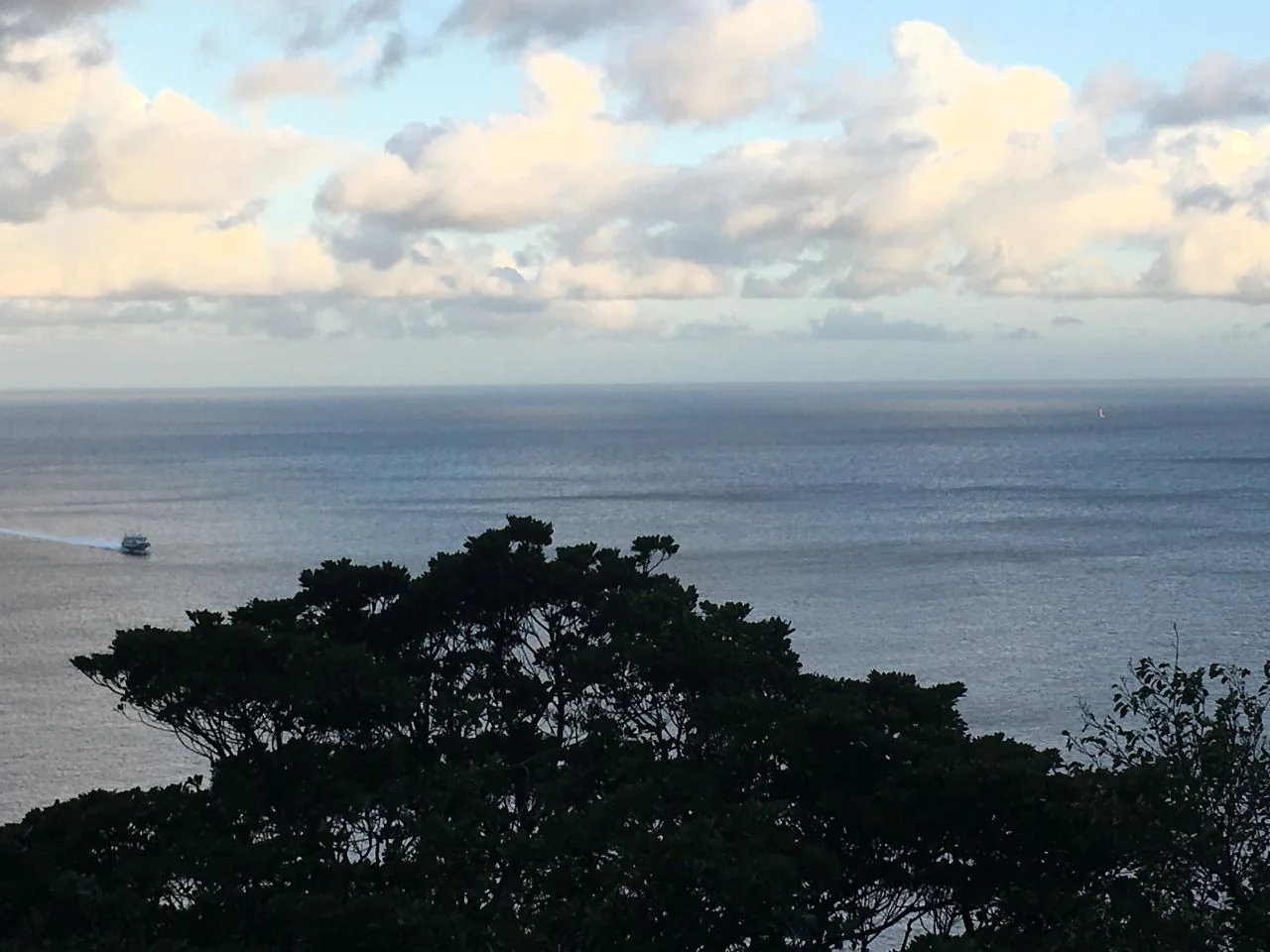 上五島の釣り場からの風景
