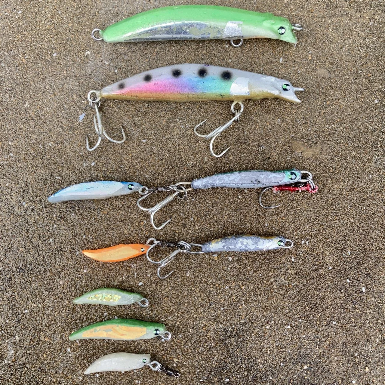 シーバス釣りで使用した3dプリンタ製ルアー