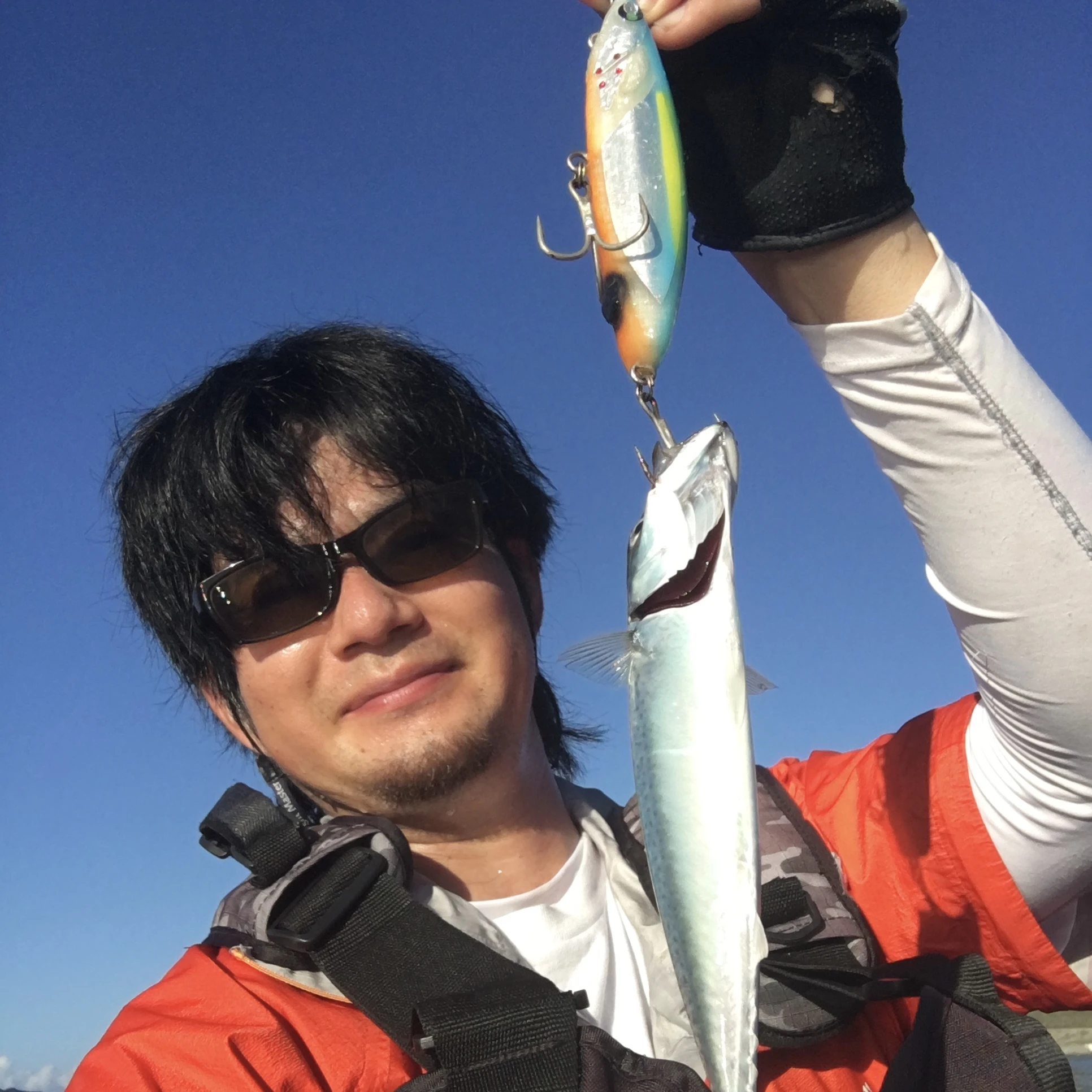 3dプリンタ製プロトルアーで釣れた魚の画像