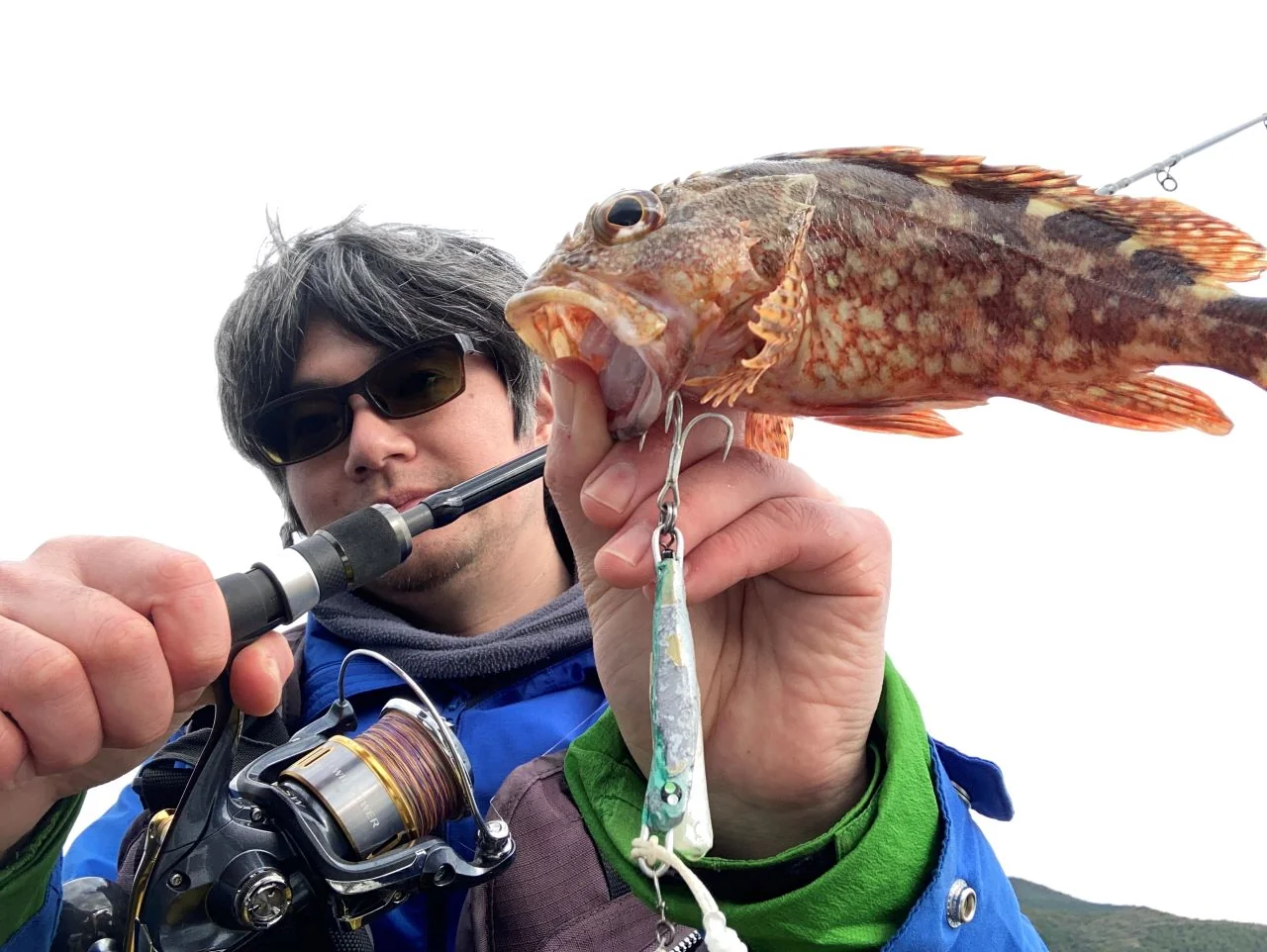 LBSでカサゴを釣る