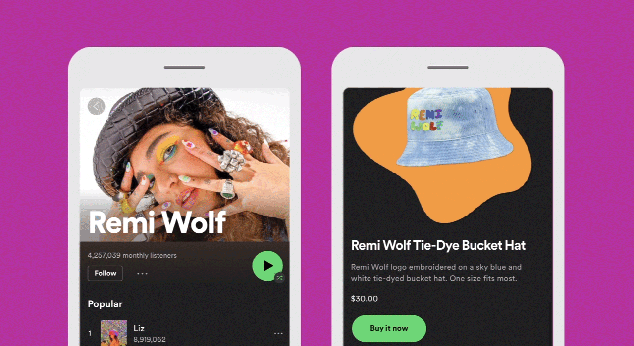 Spotify Meets Shopify: Turn Your Artist Profile Into a Virtual Merch Table