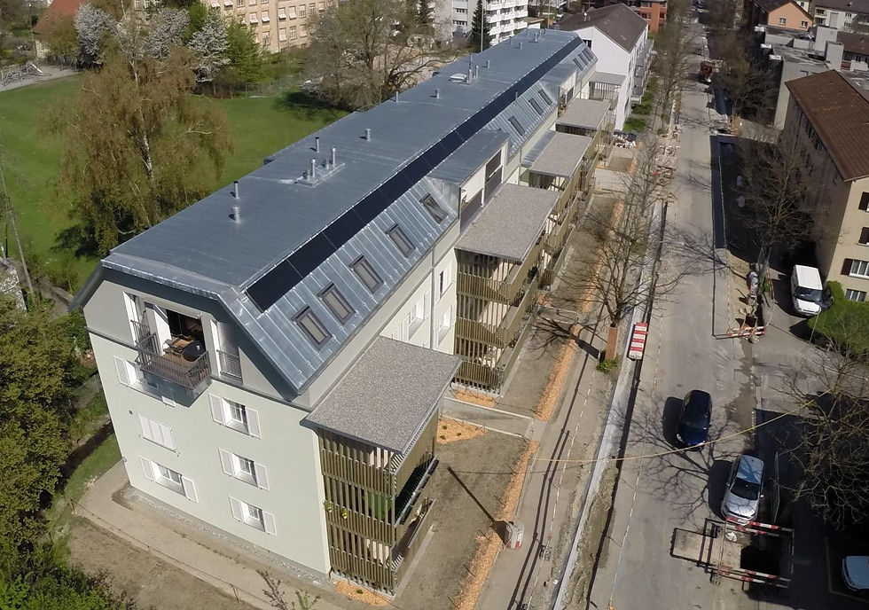 UNVERGLASTE SOLARKOLLEKTOREN AS IN KOMBINATION MIT EARTHSOL SYSTEM