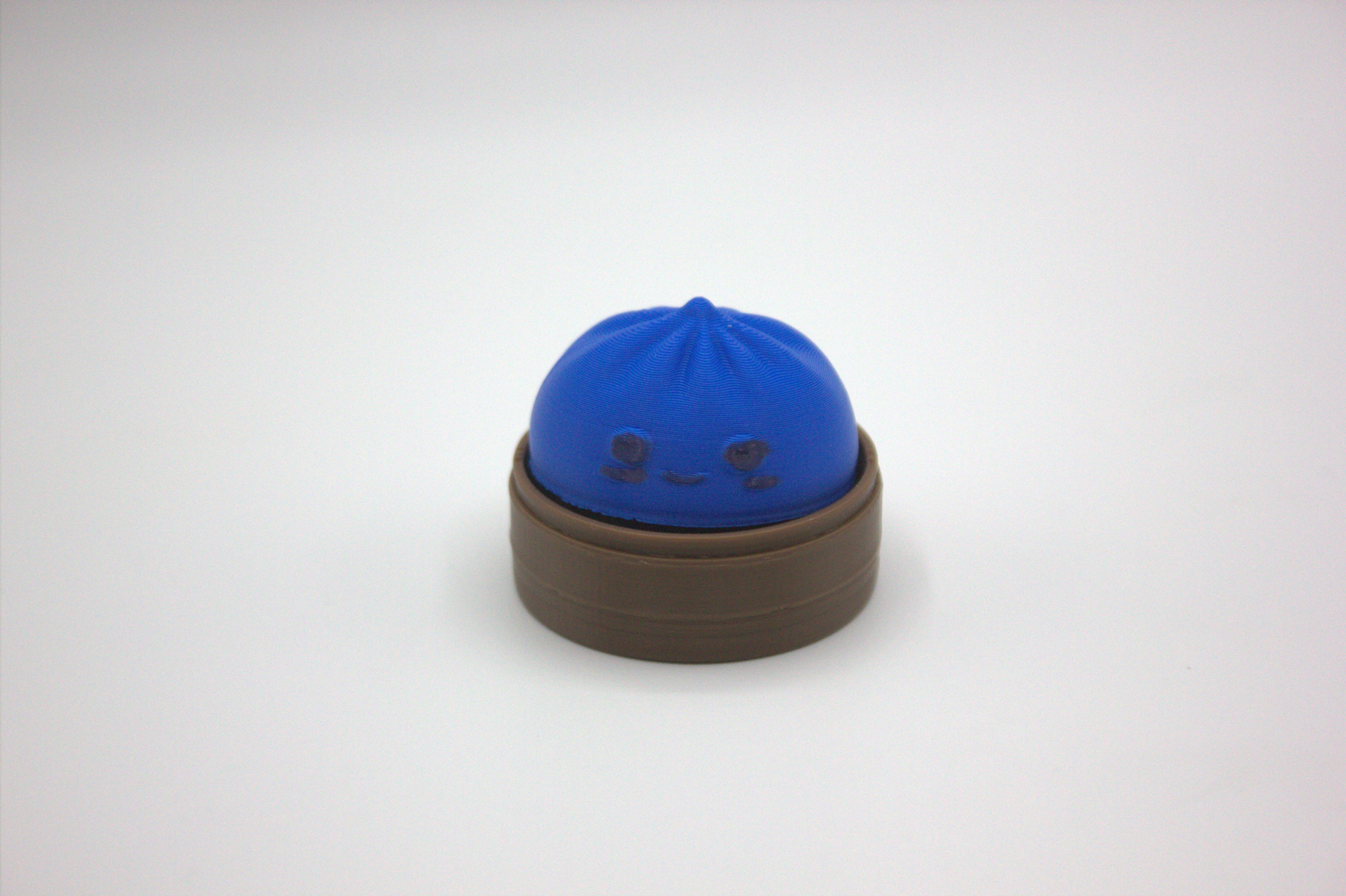 Cute Mini Dumpling Fidget Clicker - Keychain