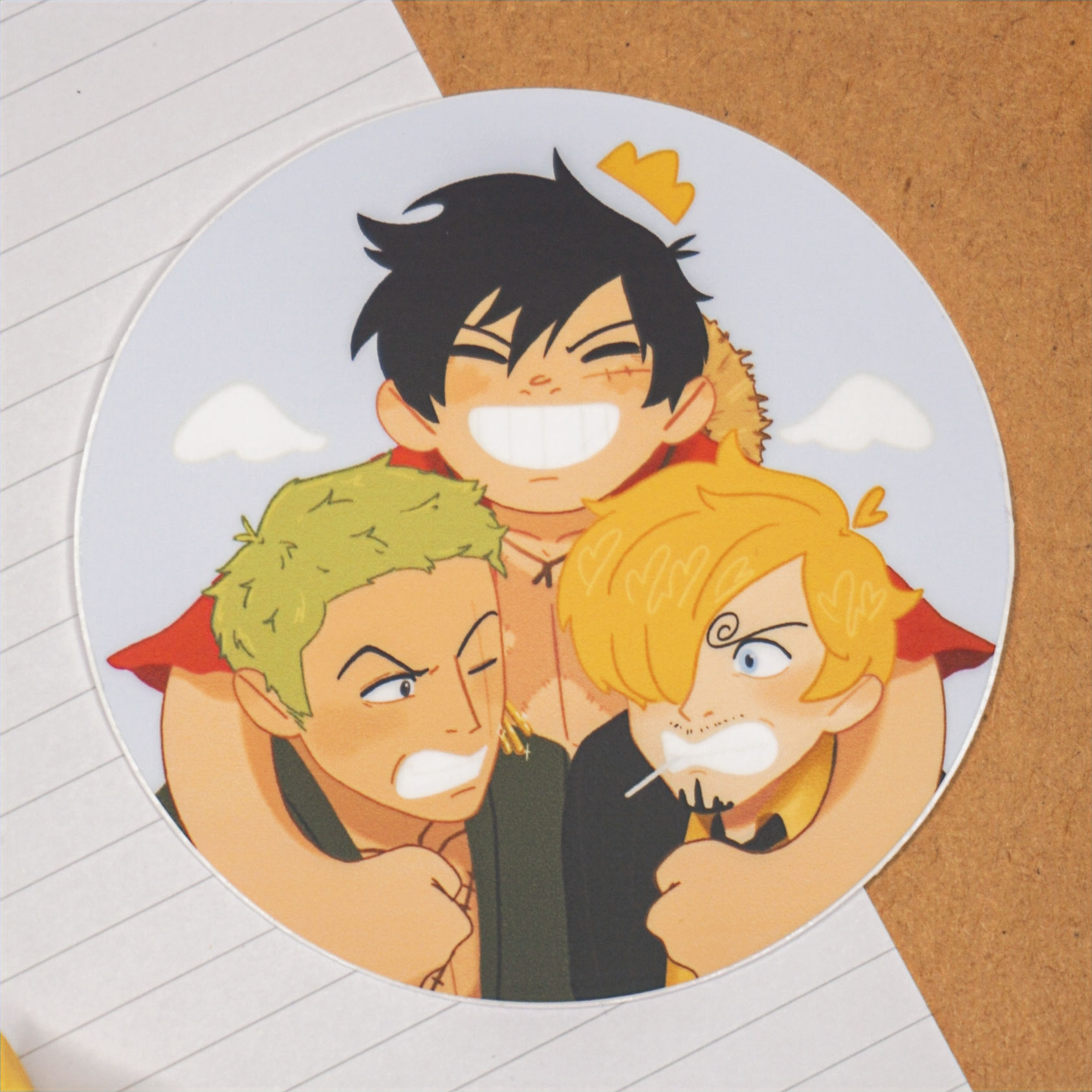 Monster Trio Sticker