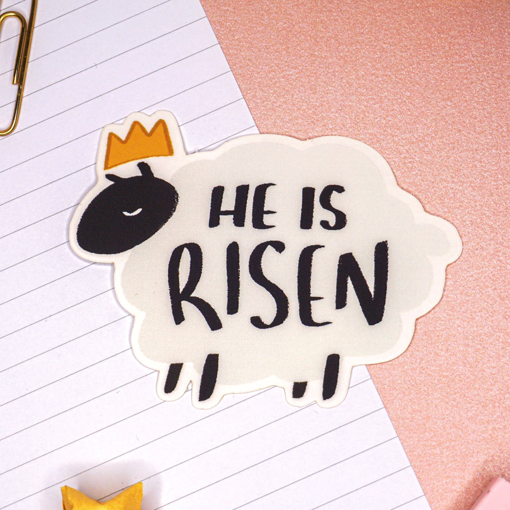He is Risen Sticker