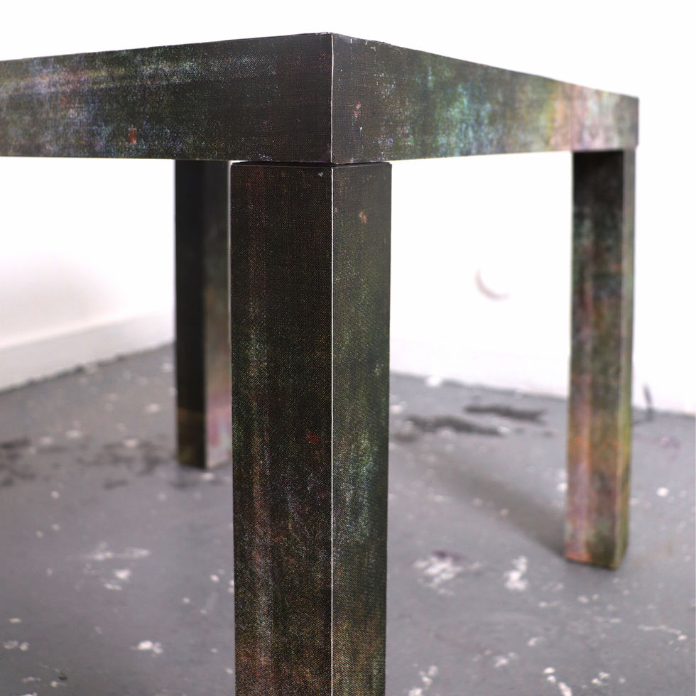CMYK screen print table art