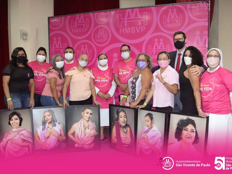 Abertura do Outubro Rosa do Hospital São Vicente. " Um Toque pra Vida"