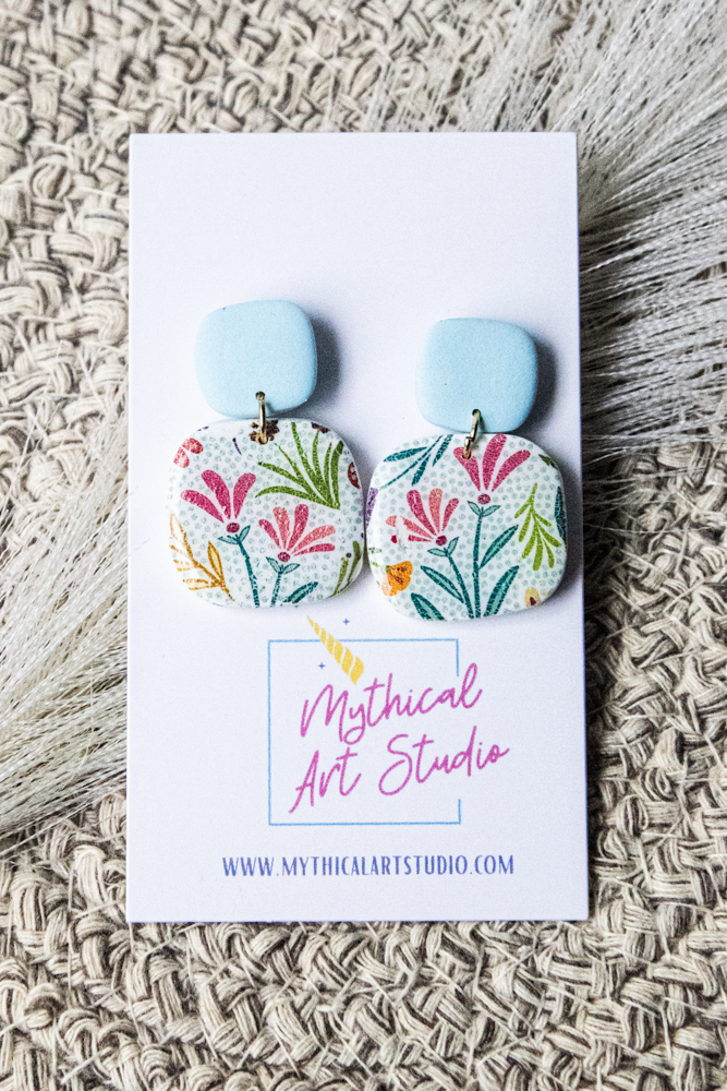 Botanical Flora Cushion Dangles