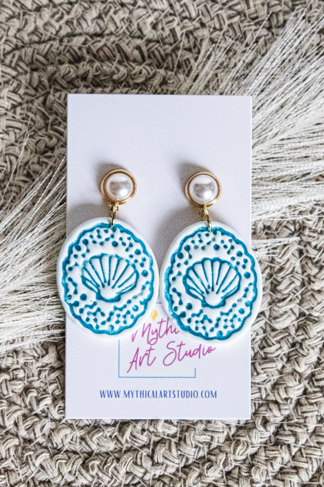 Coastal Shell Dangles