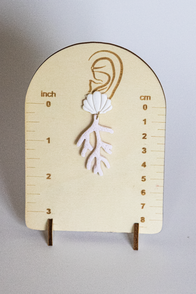 Thumbnail: Seashell & Coral Dangles