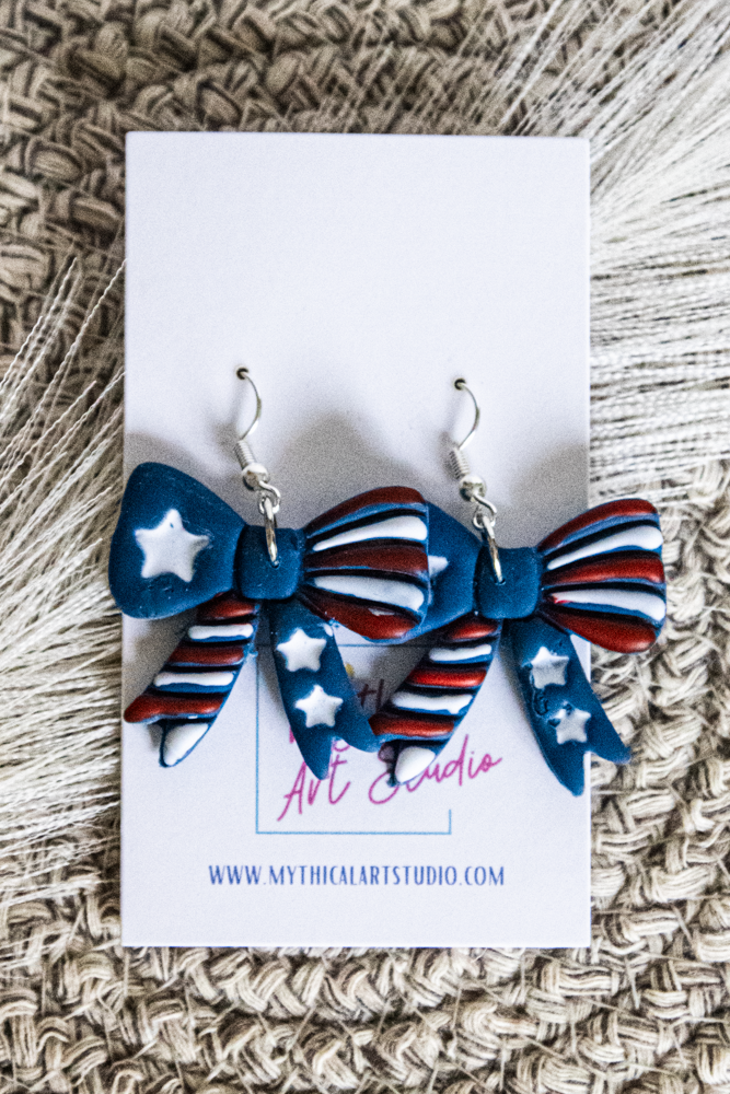 Liberty Bow Dangles