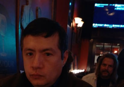 While a couple of friends and I were at a local tavern, planning the first Dirty Kiln Trail Race, a guy was sitting across from us at the bar and overheard our conversation. "Running in the woods?", he thought. This stranger walked over and said hello. At one point, he took this photo of me. If you talk to this person, he will say that the path he was on had changed. That day, he stopped drinking and started running. 