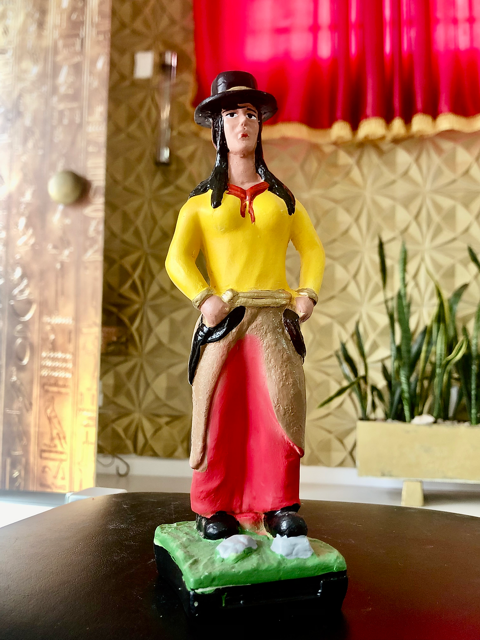 Imagem Maria do Laço | Em Gesso - 20cm