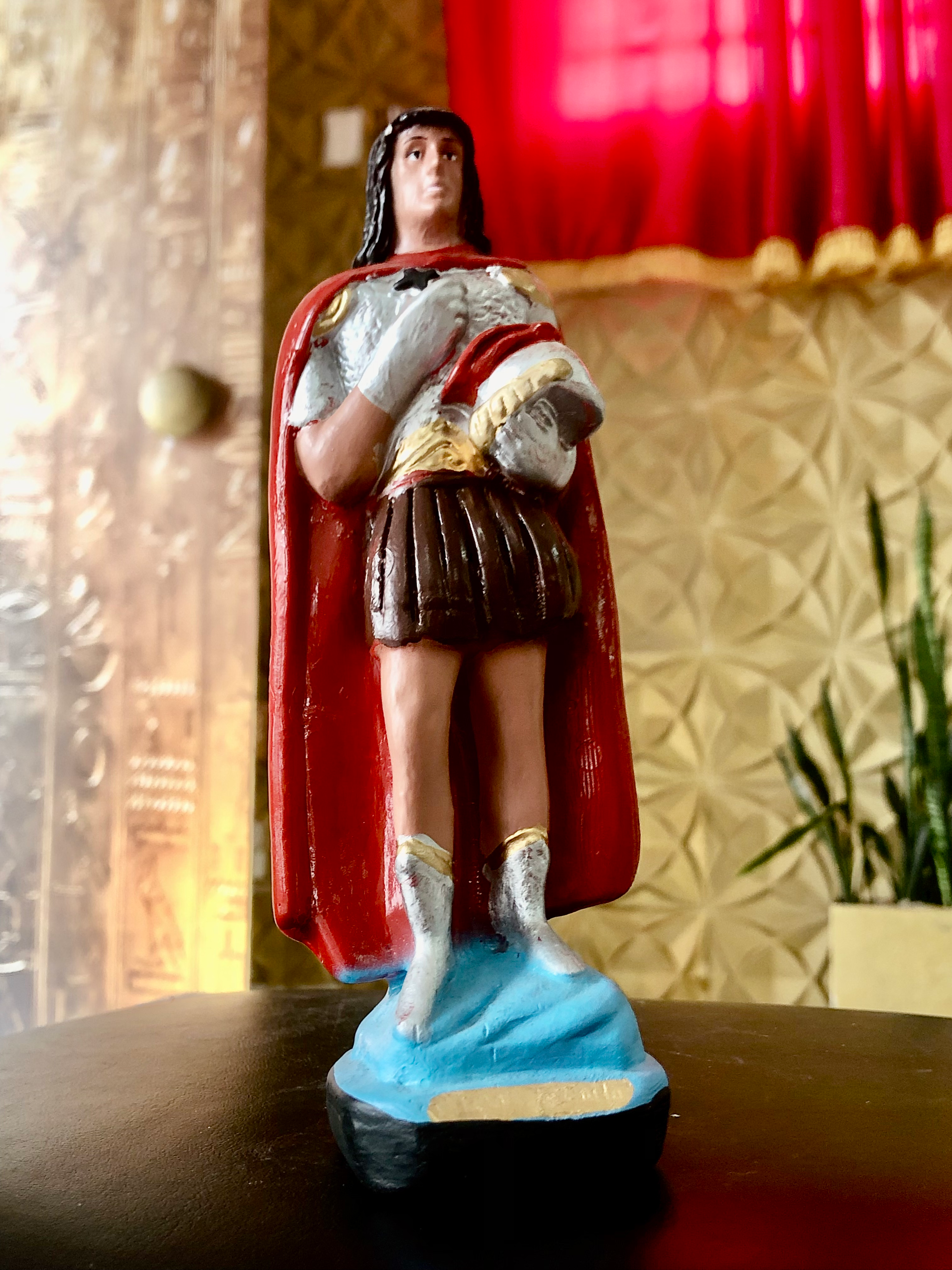 Imagem Ogum | Em Gesso - 20cm