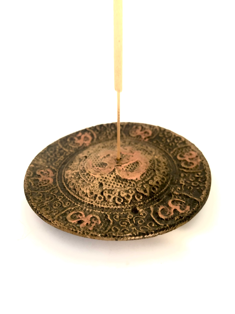 Incensário Pratinho Redondo Om