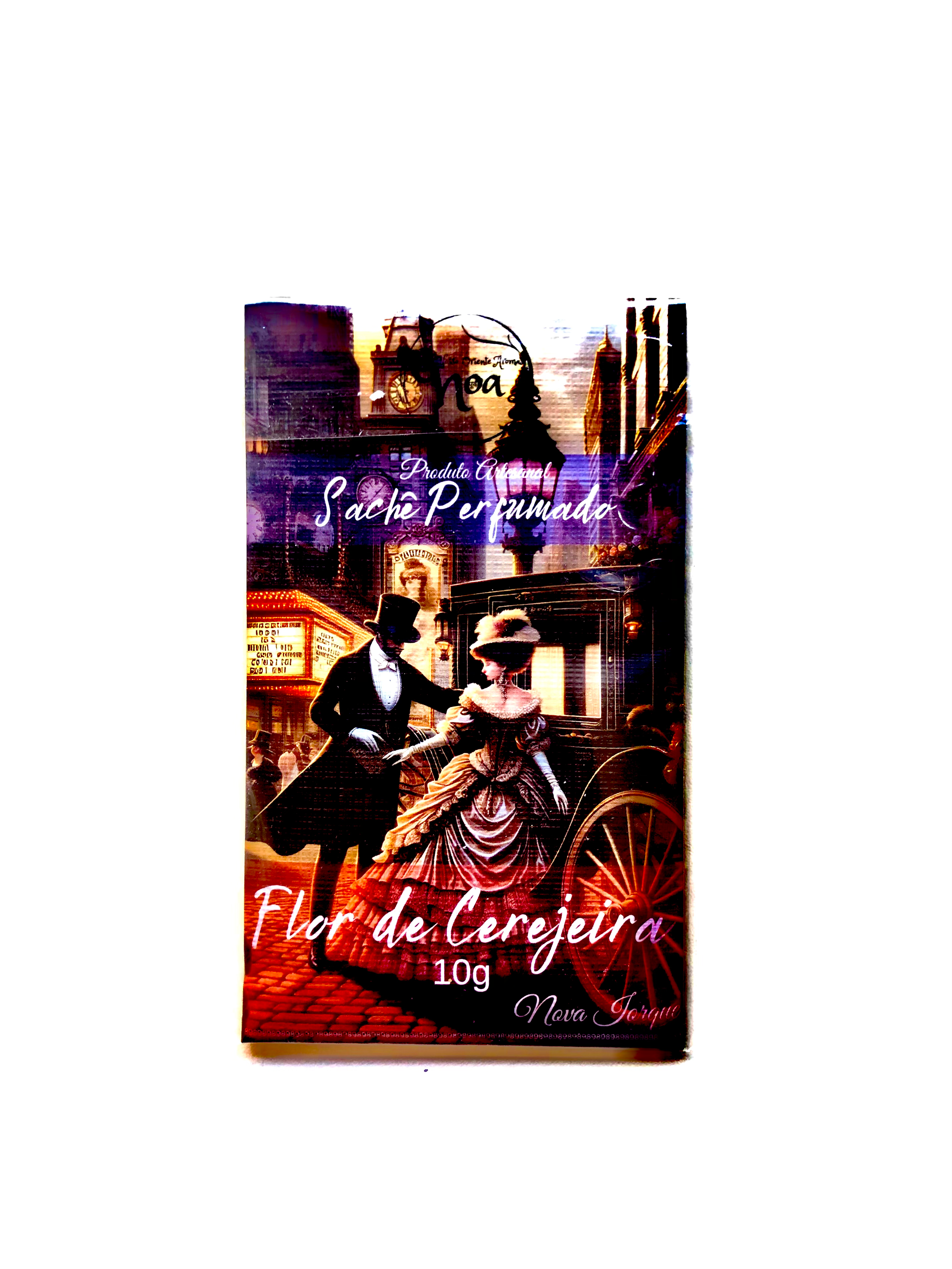 Sachê Perfumado Noa – Flor de Cerejeira | 10 g | Produto Artesanal