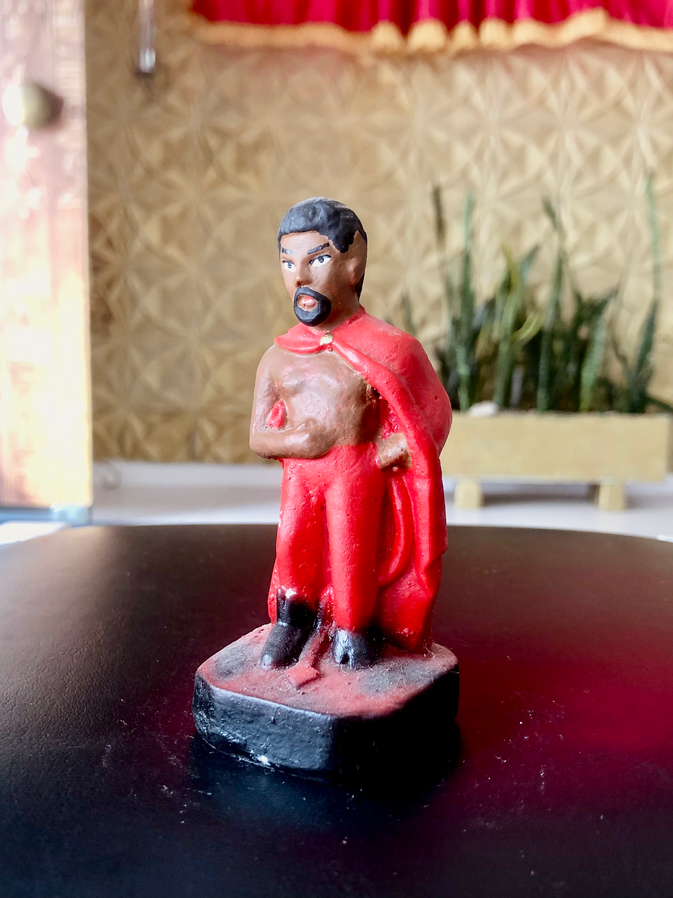 Imagem Pequena Exu - 10cm