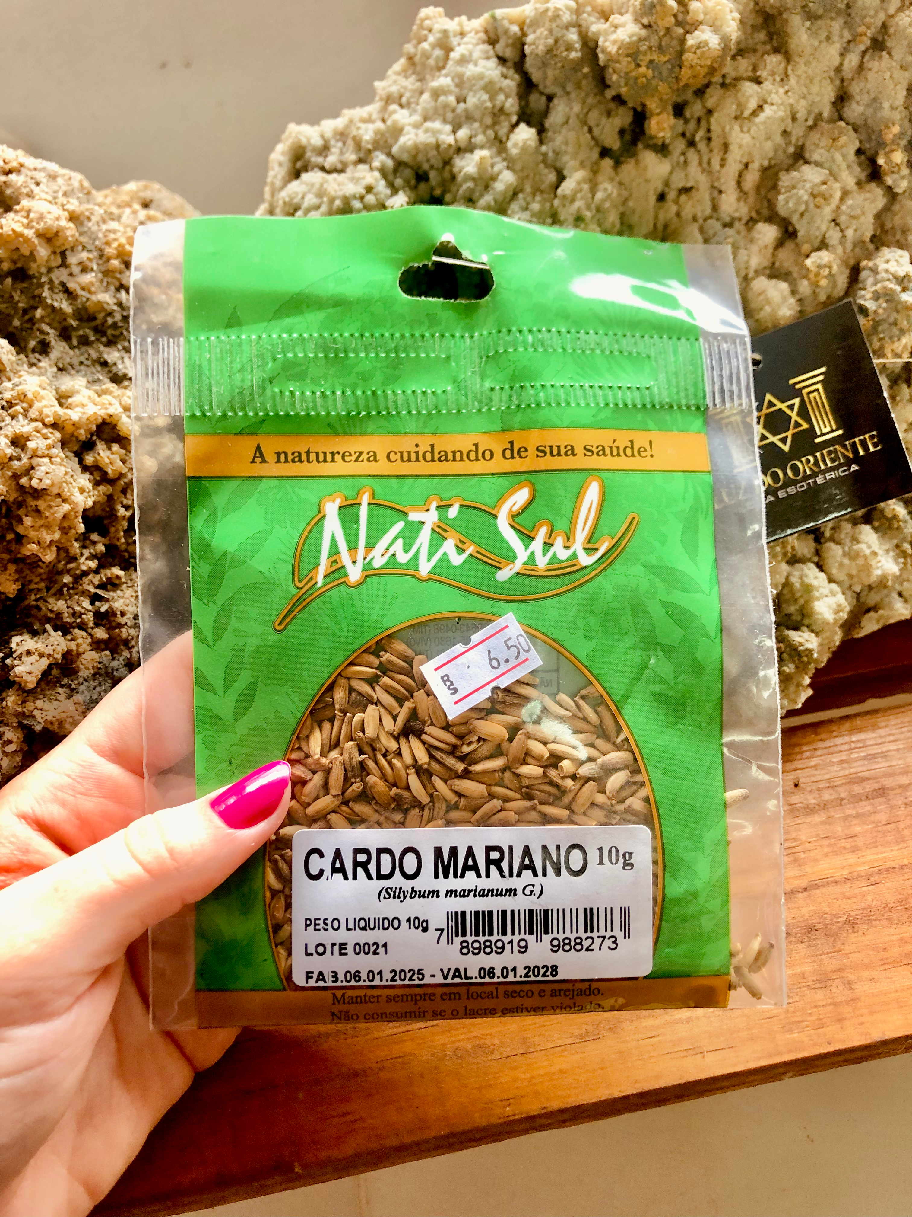 Grãos de Cardo Mariano | Nati Sul