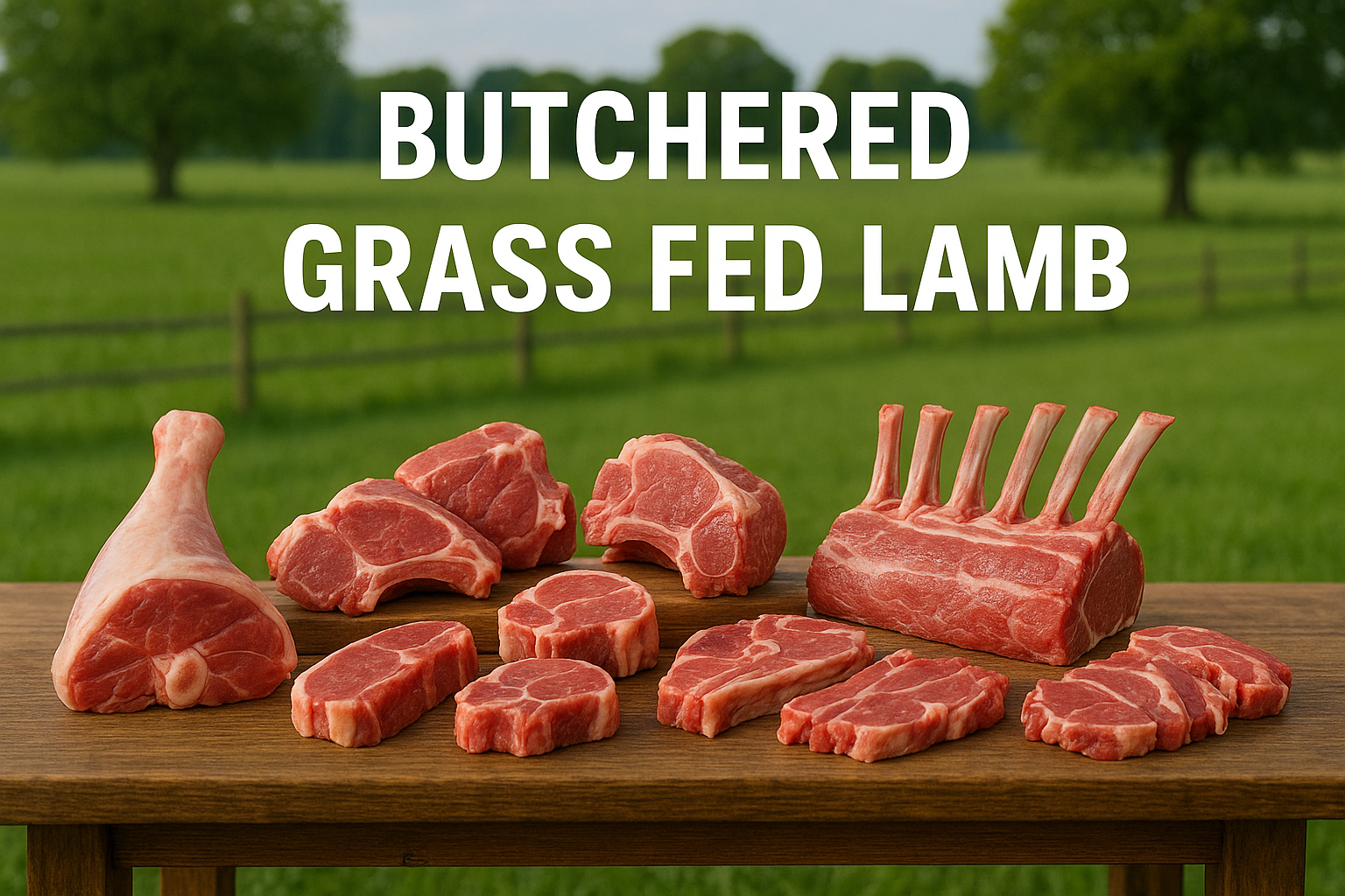 Grass-Fed Whole Butchered Lamb