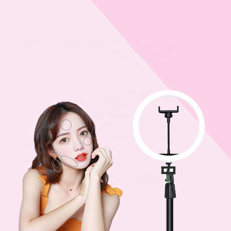 Thumbnail: Hot Selfie Ring Light With Tripod Stand Ring Light Phone Rings  Lights