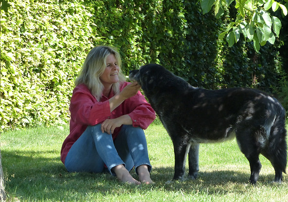 Birgit mit Luna