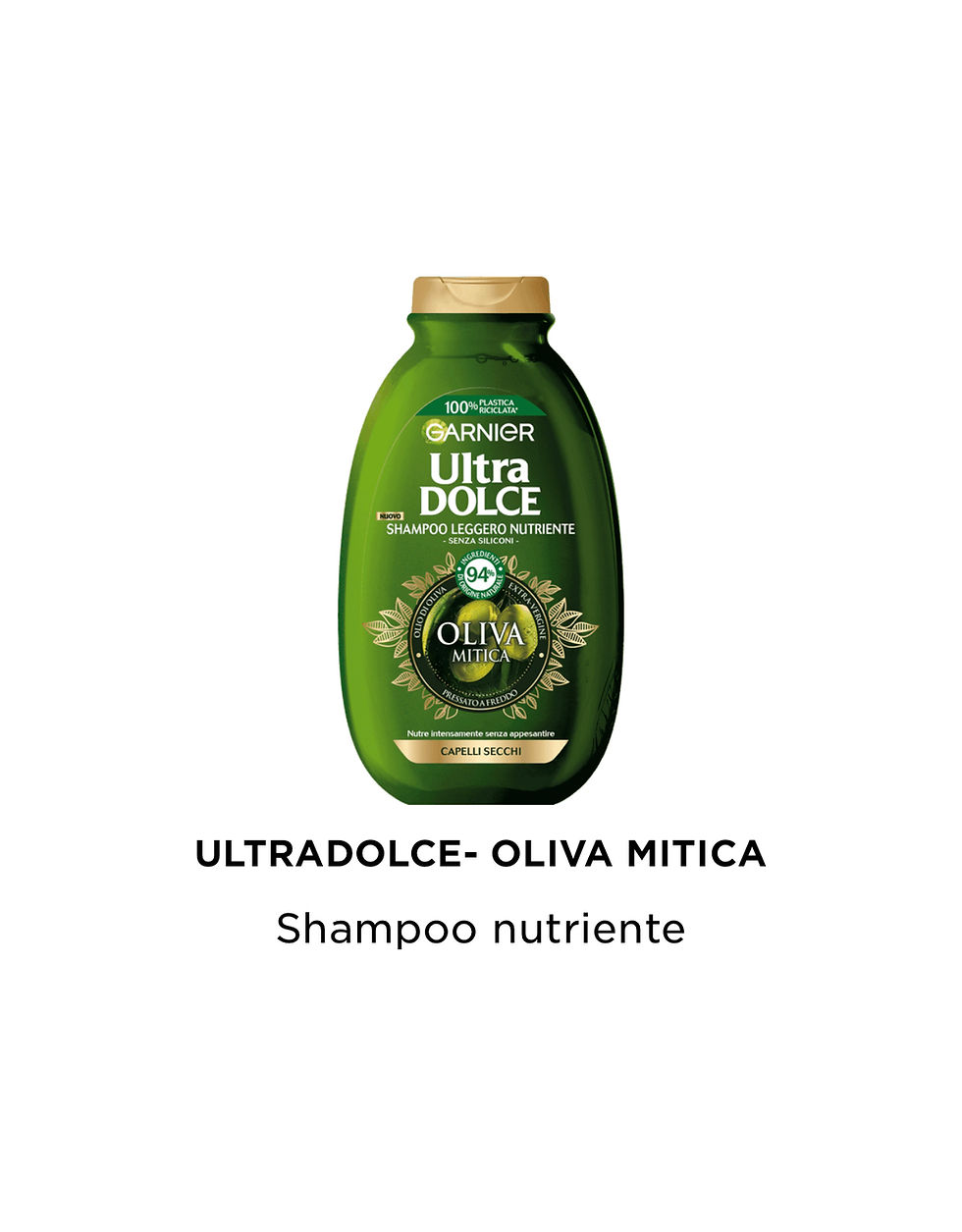Garnier Ultra Dolce Shampoo Nutriente Oliva Mitica 300ml