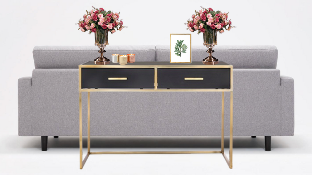 How to Masterfully Hide the Back of a Sofa